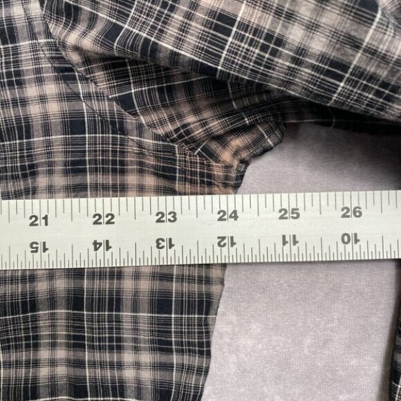 John Varvatos Shirt Mens XL Plaid Button Up Classiccore Casual Preppy Office - Picture 10 of 11